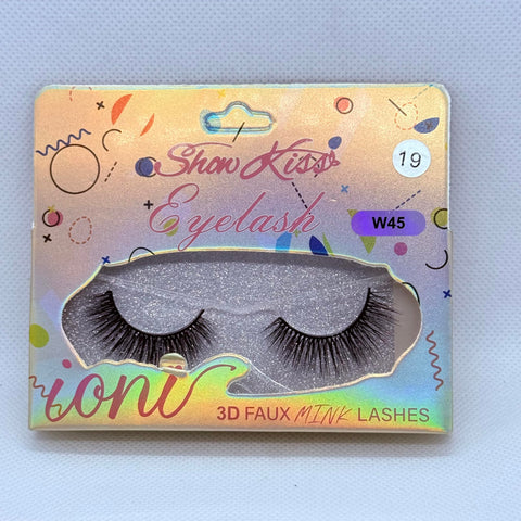 3D Faux Mink Lashes - One Piece Lashes - 12 Glamorous Shapes (19)