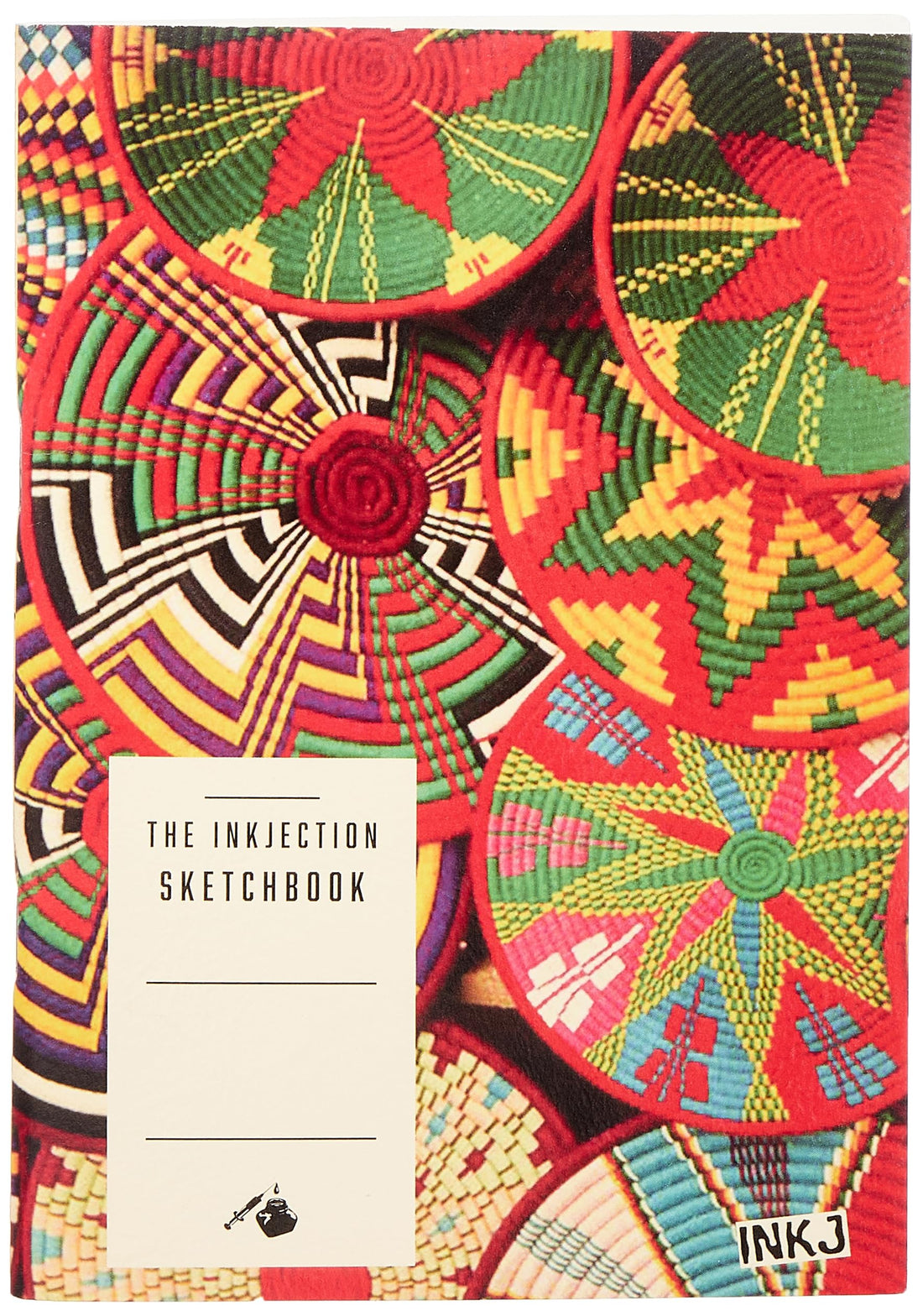 A5 sketchbook for drawing, nubian pattern