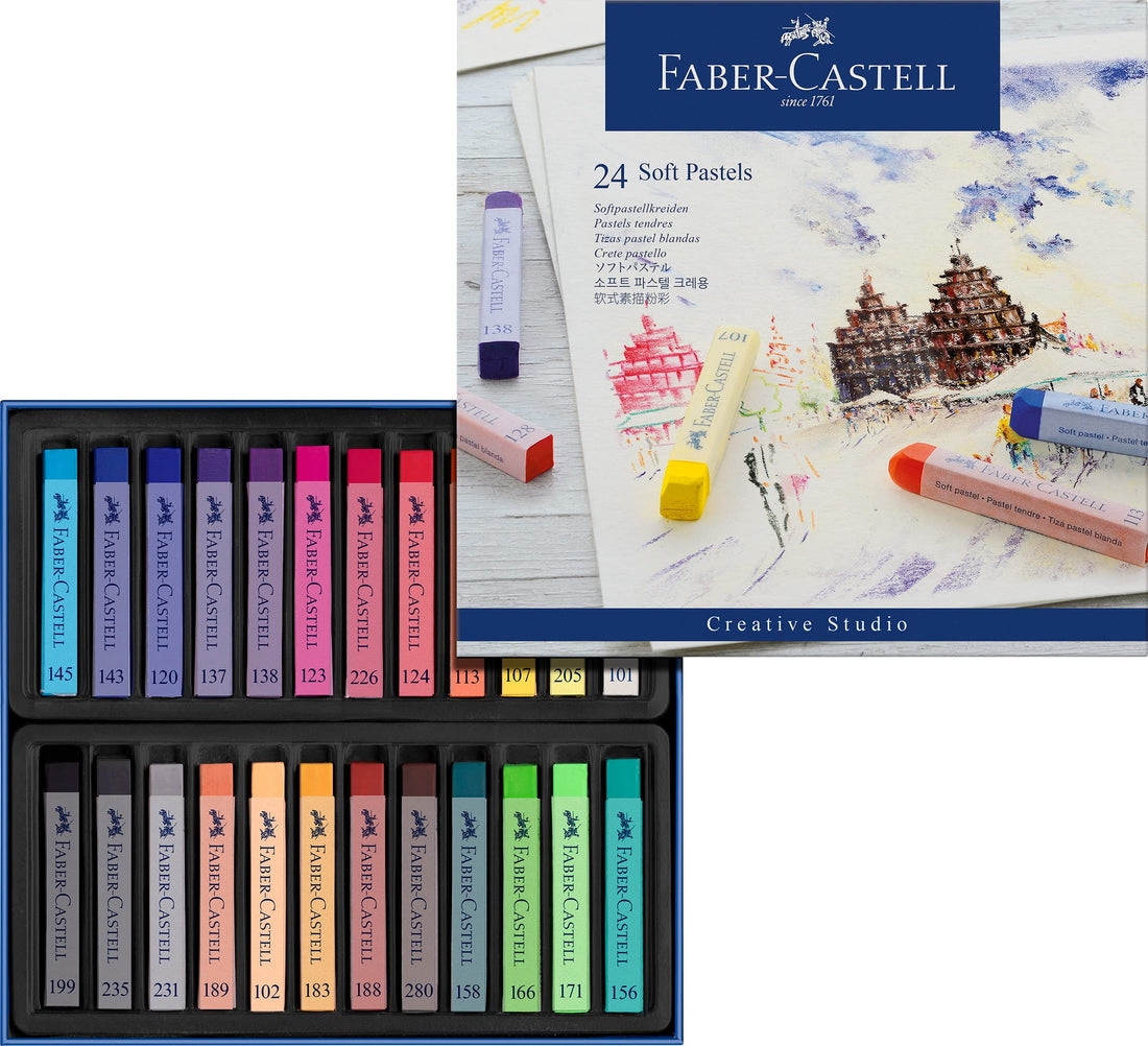 Faber-Castell-Soft Pastels Cardboard