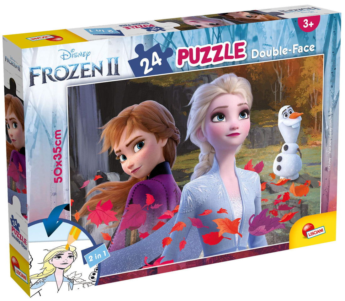 Liscianigiochi AusmalPuzzle (50x35cm) 24 Teile Die Eisknigin