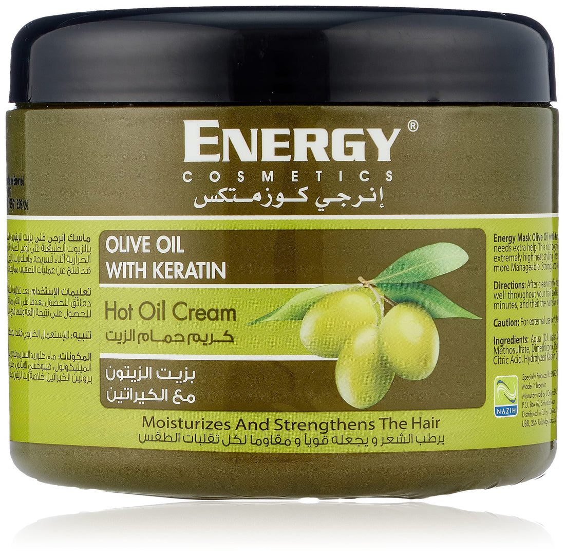 Energy Hair Mask, Olive Keratin, 500ml