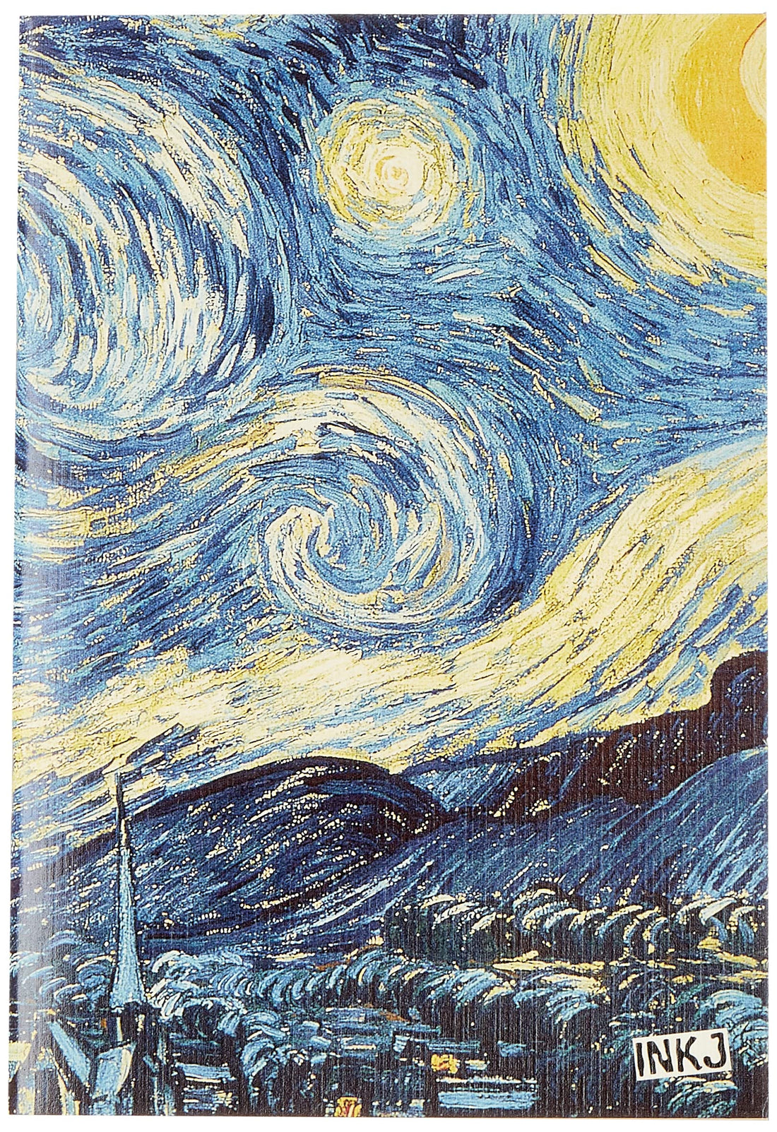 The inkjection a5124s sketch starry night multicolor sketch a5 -