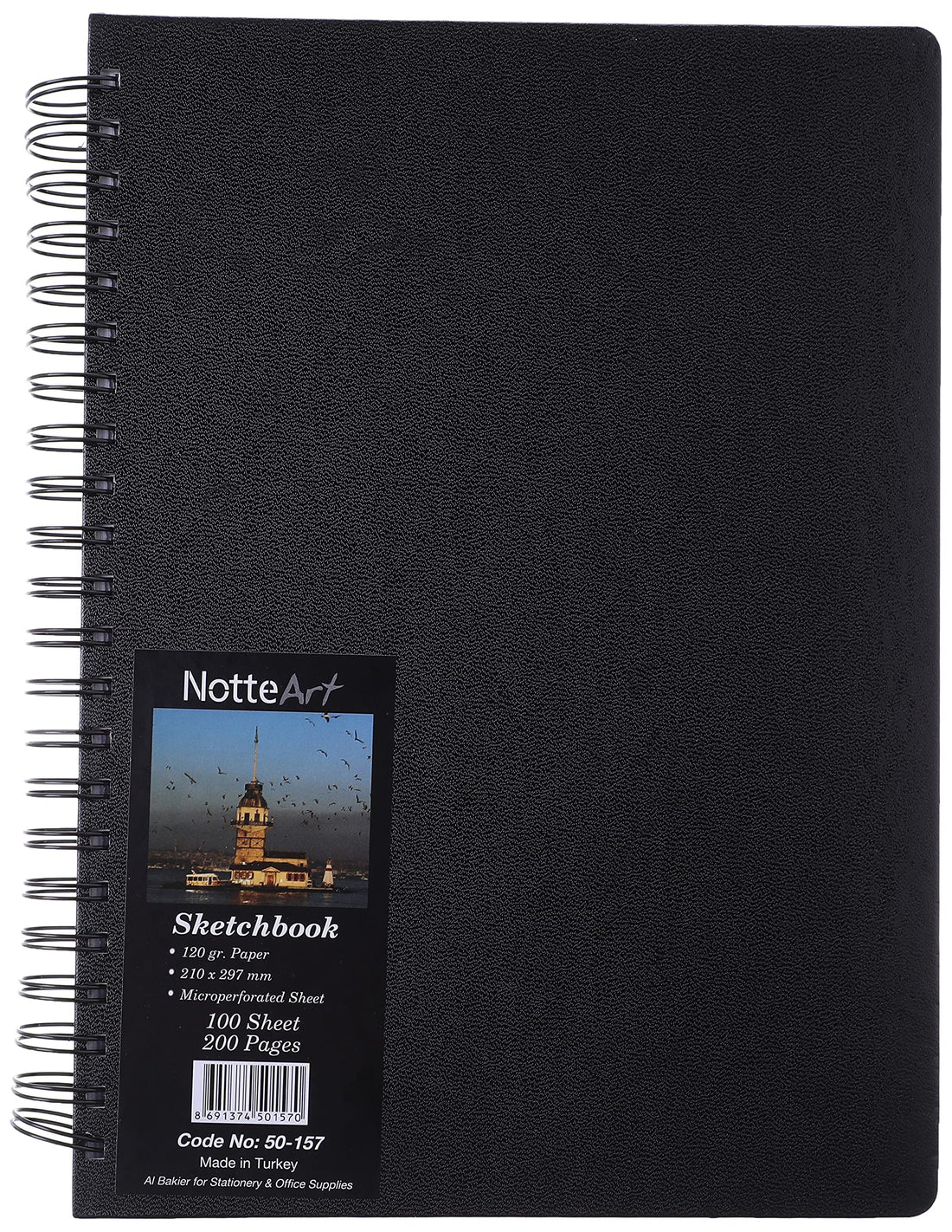 Notte a4 Wired Sketchbook - 100 Sheet